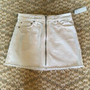 Free People Zip Skirt